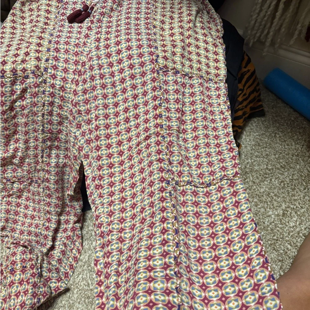 Anthropologie Jamie Sleep Pants with Tassel Tie, Size Medium - Picture 12 of 15